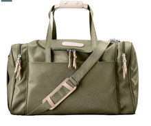 Load image into Gallery viewer, Moss Green Square Duffle Medium