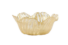 Load image into Gallery viewer, Rufolo Glass Gold Flower Small Bowl