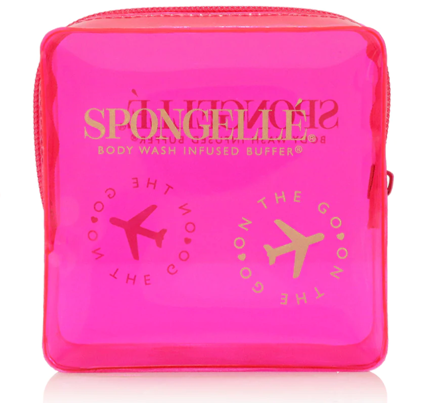 Spongelle Pink Travel Case