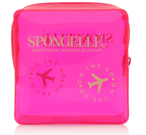 Spongelle Pink Travel Case