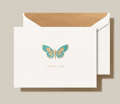 Butterfly Thank You Note
