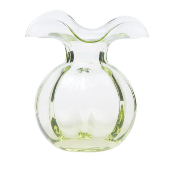 Vietri Green Hibiscus Bud Vase