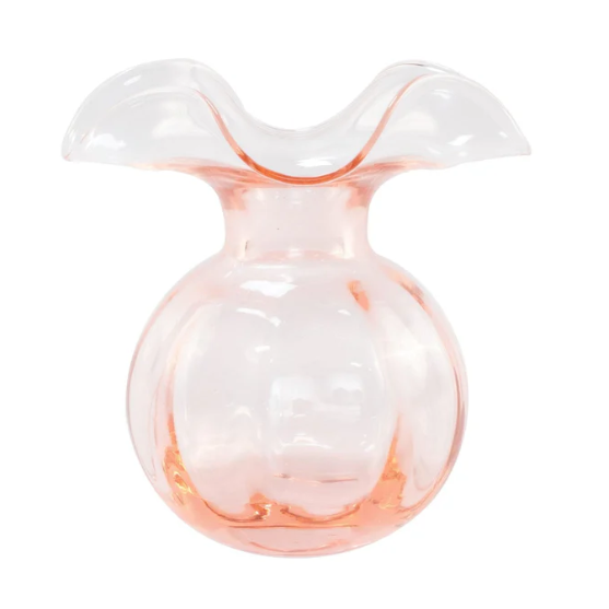 Vietri Hibiscus Pink Bud Vase