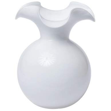 Vietri Hibiscus White Medium Vase