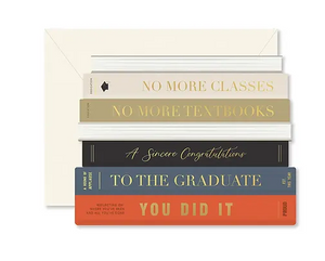 Graduation Books Card