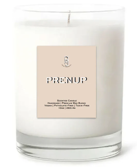 Prenup Candle