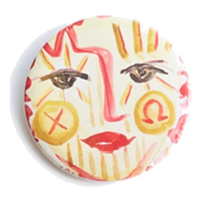 Fancy Sister Sorority Button