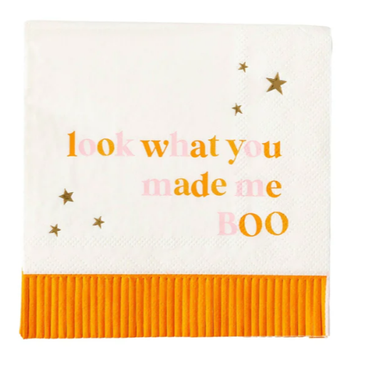 Made Me Boo Cocktail Napkins