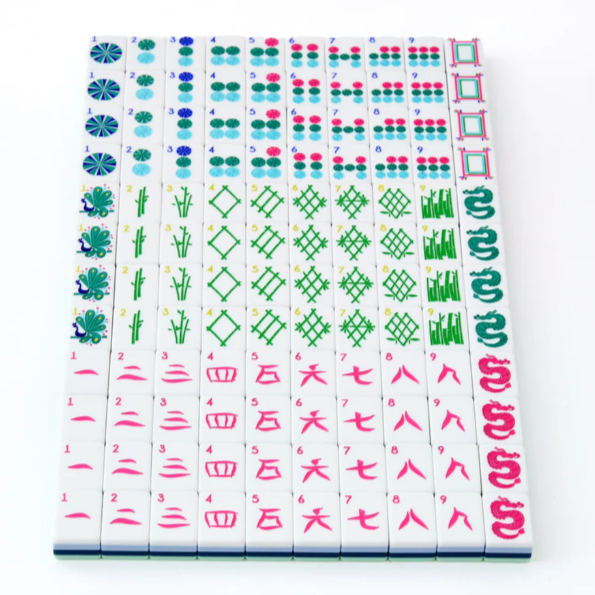 Mahjong Birdie Tiles