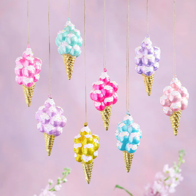 Ice Cream Cone Ornament