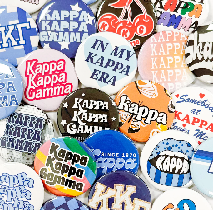 ASSORTED GREEK PINS