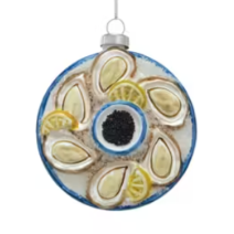 Half Shell Oyster Plate Ornament