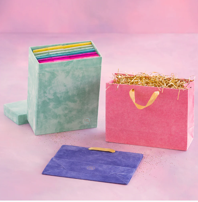 Large Patisserie Flocked Gift Bags