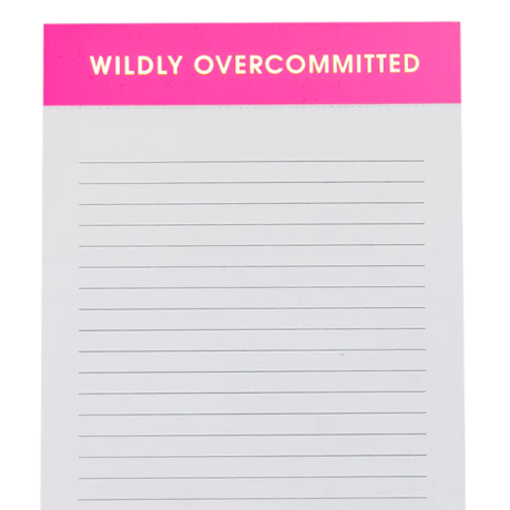 Wildly Overcommitted Notepad