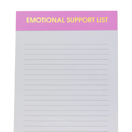 Emotional Support List