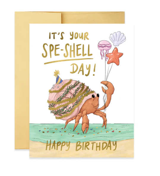 Your Spe-Shell Day Card