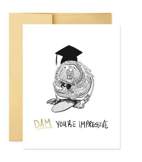 Dam Graduation Card