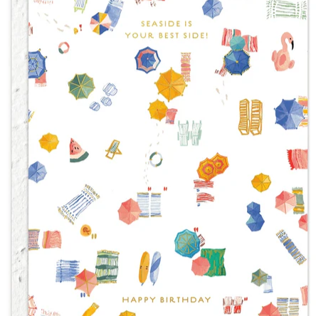 Beach Bums Birthday Card