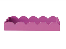 Load image into Gallery viewer, Pink Scalloped Tray