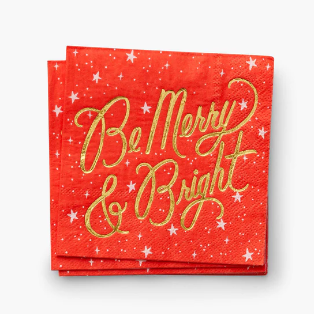 Be Merry & Bright Cocktail Napkins