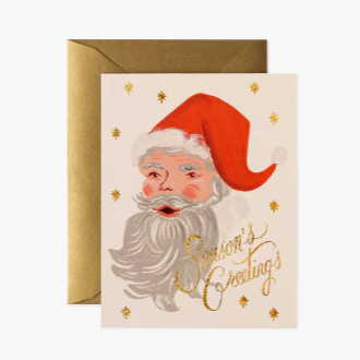 Greetings From Santa Card