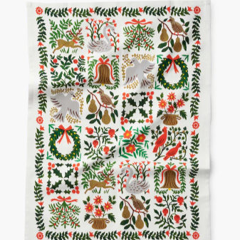 Christmas Tea Towel