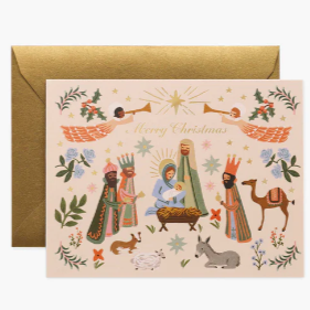 Nativity Scene Card