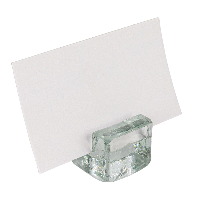 Glass Place Card/Photo Holder