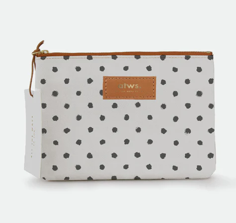 Painted Dots Pouch Bag