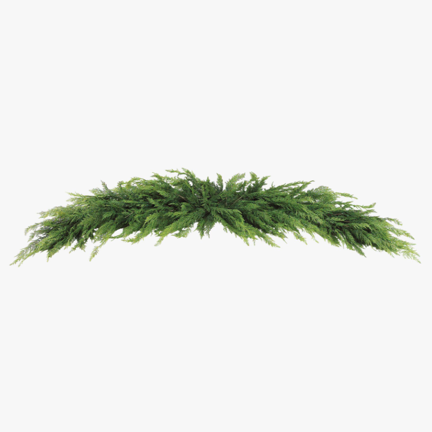 8' Cedar Swag Mantel Garland