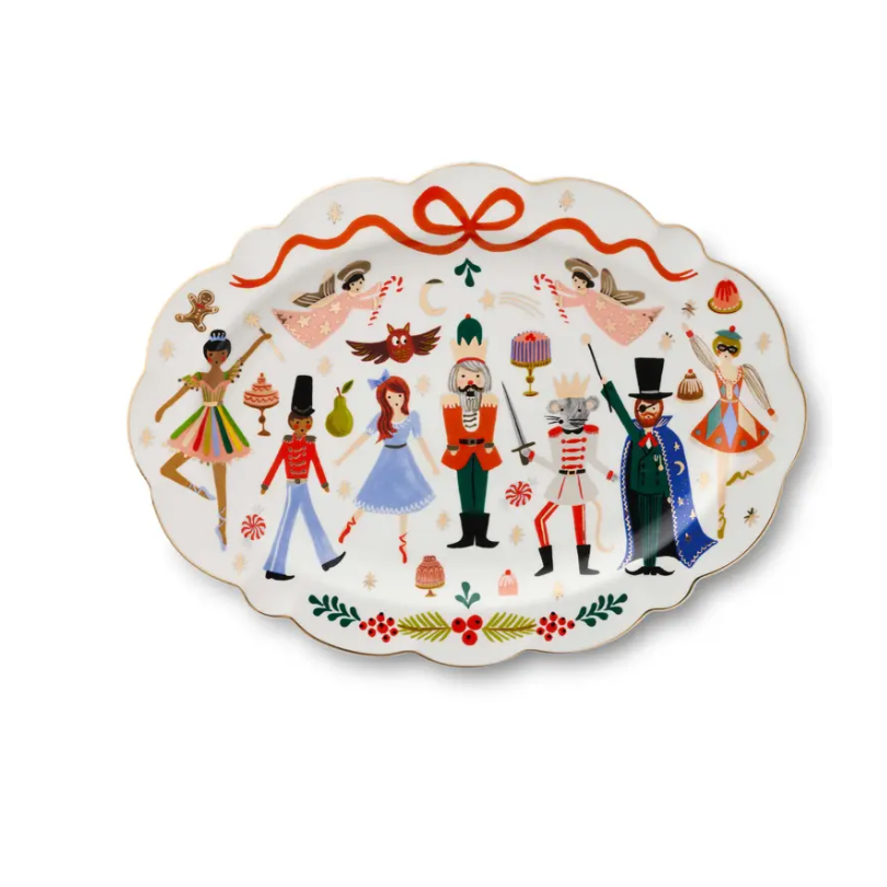 Nutcracker Large Porcelain Platter