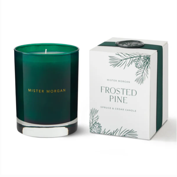 Frosted Pine Candle