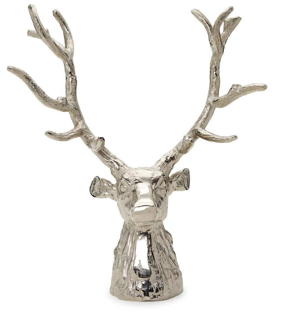 Silver Deer Head