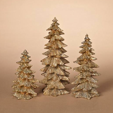 Gold Christmas Trees