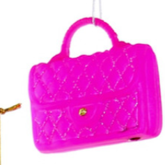 Mini Pink Purse Ornament