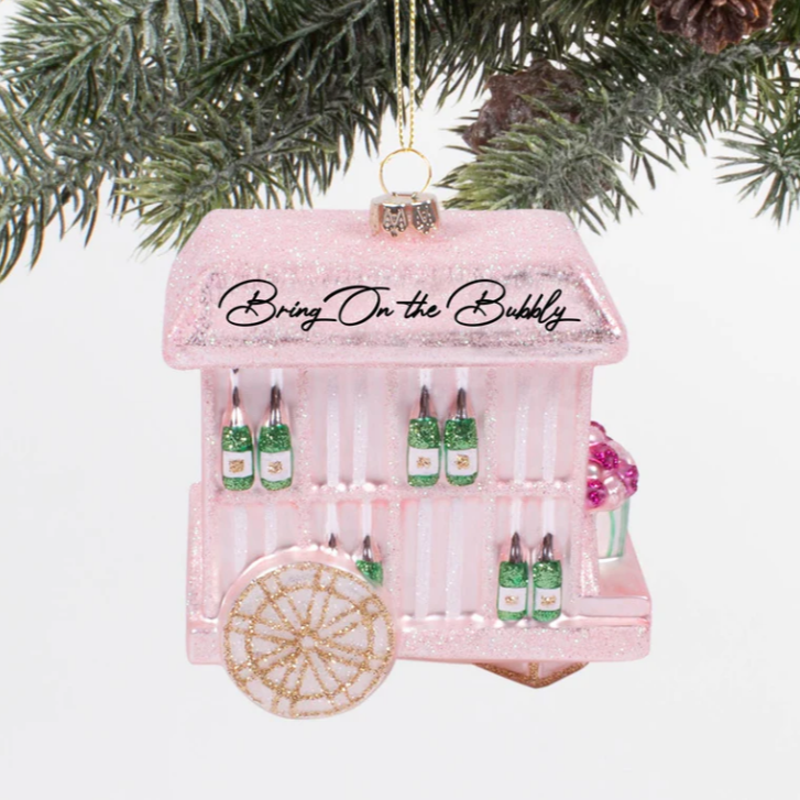 Bubbly Cart Ornament