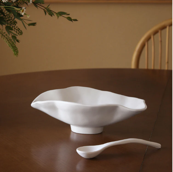 VIDA Nube Small Oval Bowl with Spoon