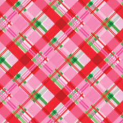 Pink and Red Plaid Wrapping Paper