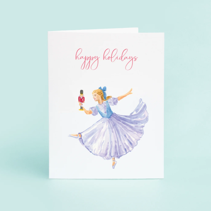 Nutcracker Happy Holidays Card