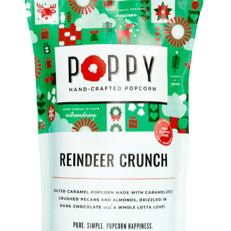 Reindeer Crunch Poppy Popcorn