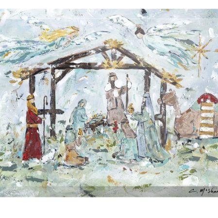 Nativity Scene Acrylic