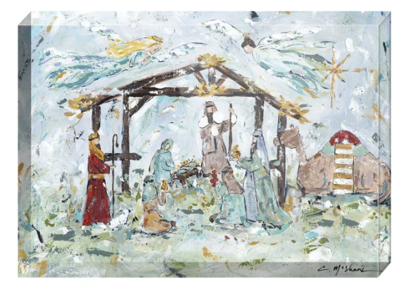 Nativity Scene Acrylic