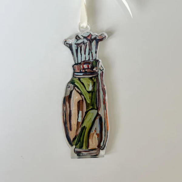 Golf Clubs Ornament