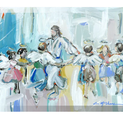 Dancing with Jesus Acrylic