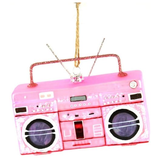 Boom Box Ornament