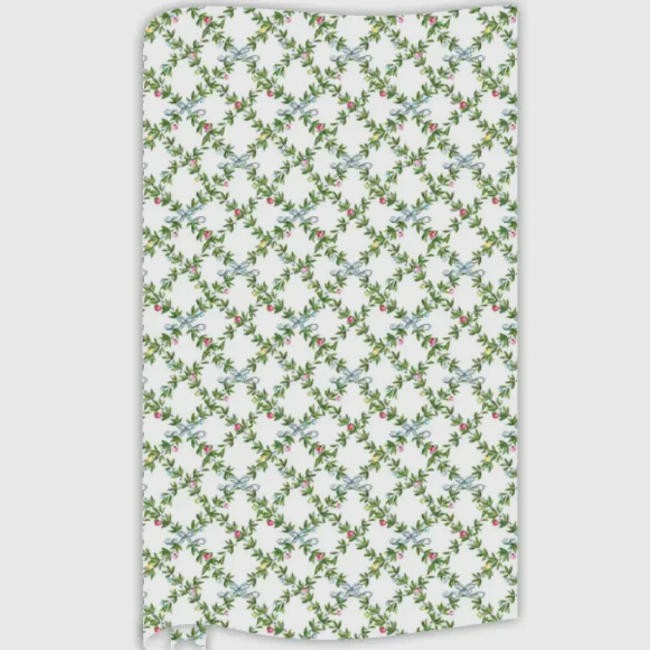 Greenery Trellis Wrapping Paper