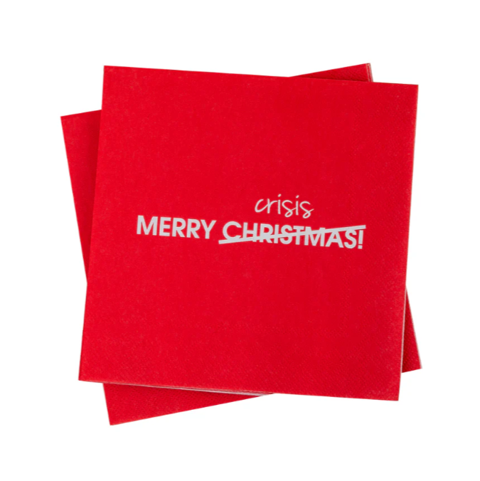 Merry Crisis Napkins