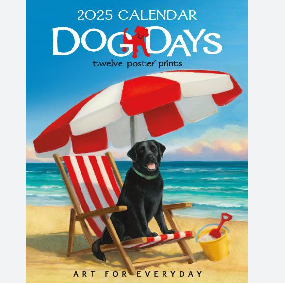 Dog Days 2025 Large Calendar