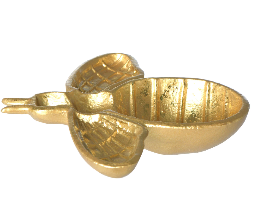 Gold Bee Dish