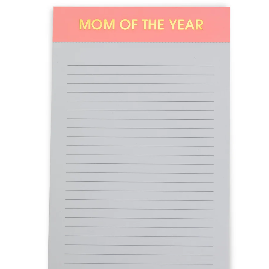 Mom of the Year Notepad